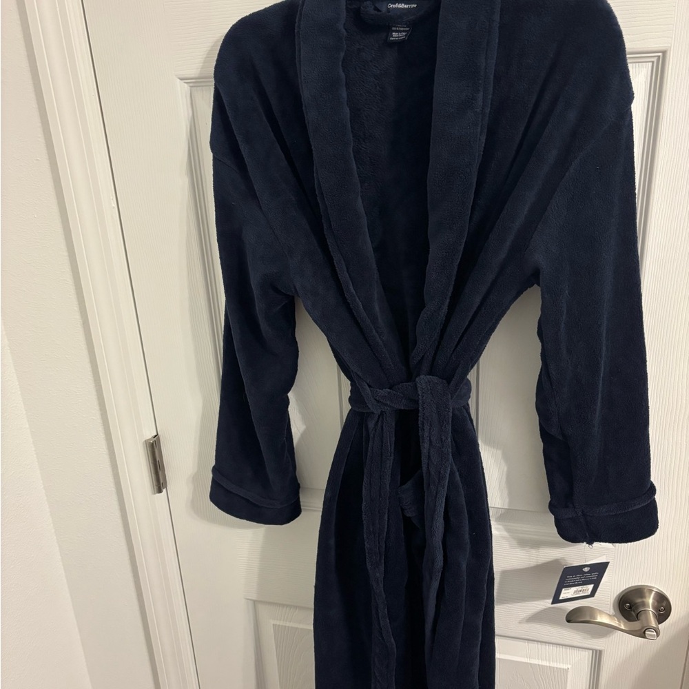 Croft & Barrow Black Men's Robe-S/M